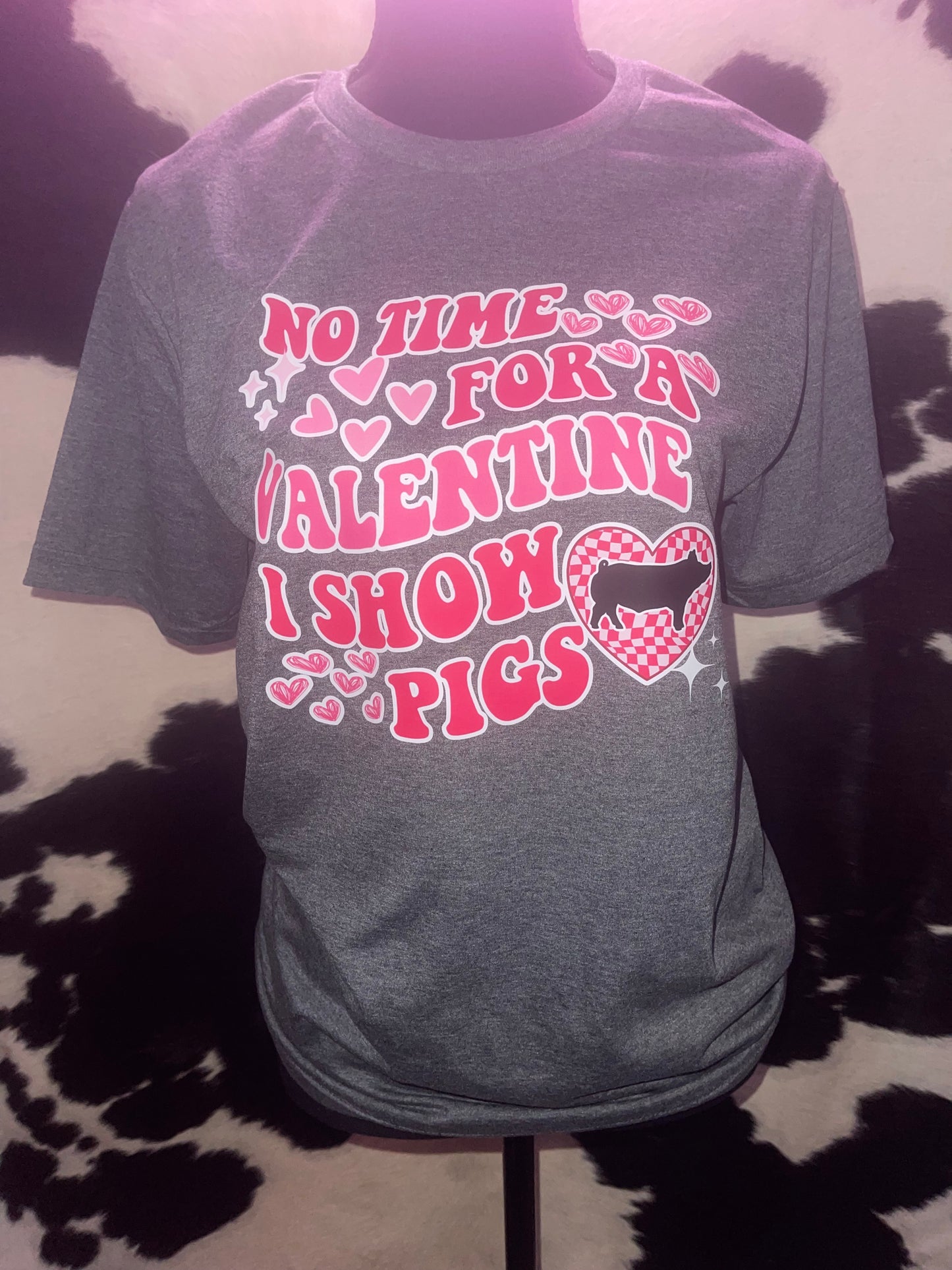 No Time For Valentine I Show Pigs