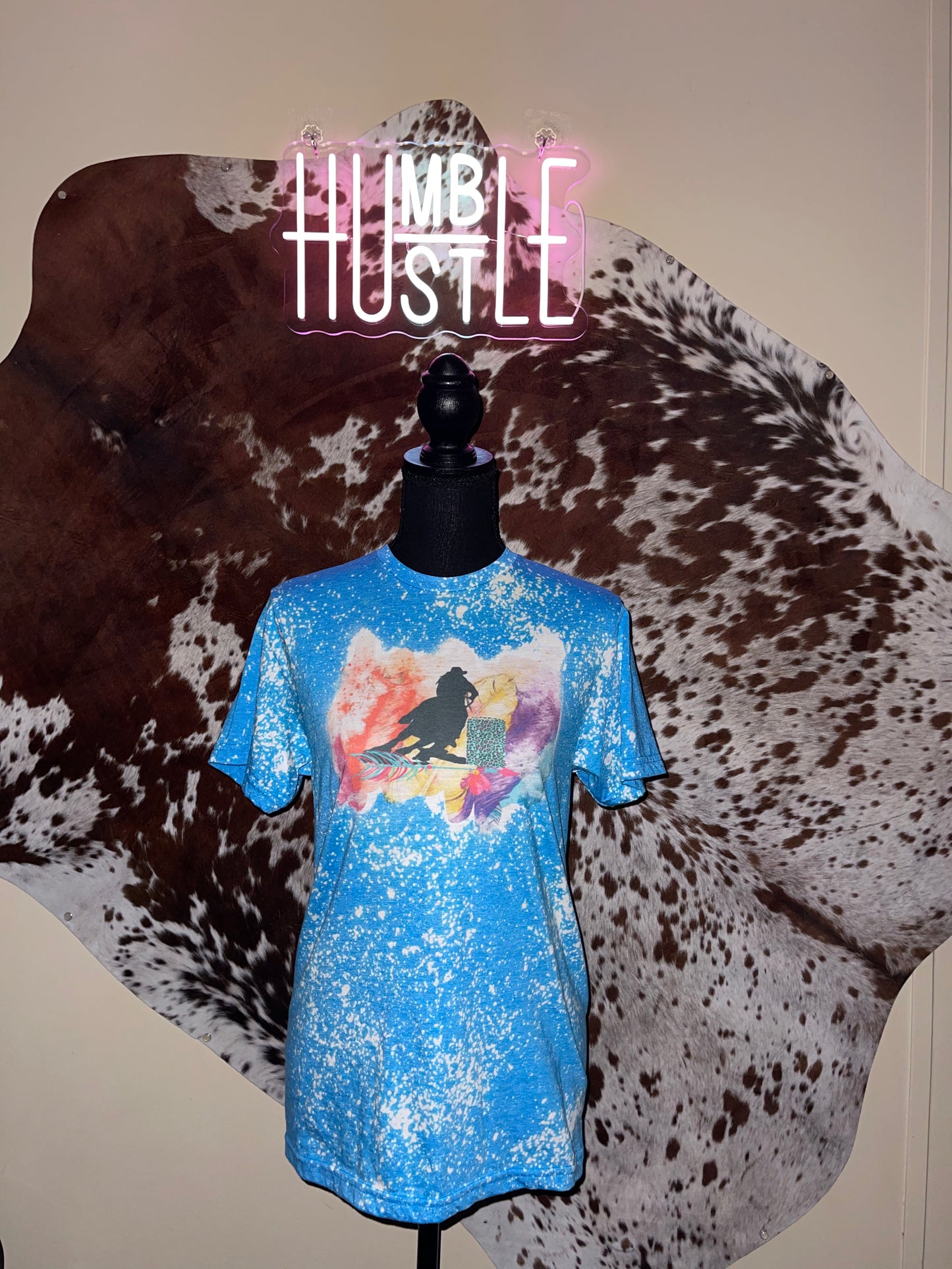 Feather Barrel Racing Tee!